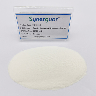 La gomme de guar supérieure de qualité supérieure a un haut degré de substitution et une grande transparence pour les soins à domicile.