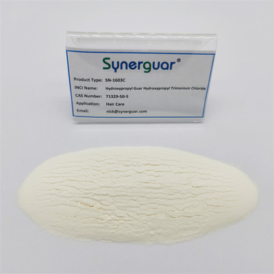Gomme de guar cationique à haute transparence pour les soins personnels
