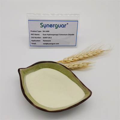 La gomme de guar senior de haute qualité a une faible viscosité et un degré moyen de substitution pour les soins à domicile.