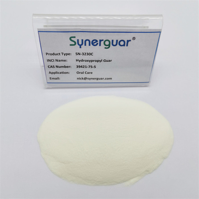 La gomme de guar supérieure avec la haute qualité a la viscosité moyenne et le haut transparent pour le soin oral