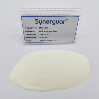 La gomme de guar hydroxypropylique supérieure avec la haute qualité a la viscosité moyenne et le haut transparent pour le soin oral