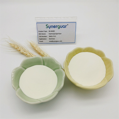 La gomme de guar hydroxypropylique supérieure avec la haute qualité a la viscosité moyenne et le haut transparent pour le soin oral