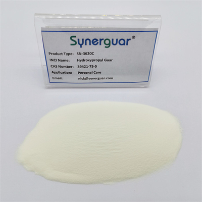 La gomme de guar hydroxypropylique supérieure avec la haute qualité a la viscosité moyenne et le haut transparent pour le soin personnel