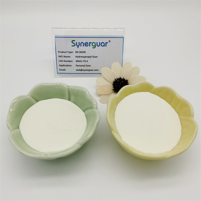 La gomme de guar hydroxypropylique supérieure avec la haute qualité a la viscosité moyenne et le haut transparent pour le soin personnel