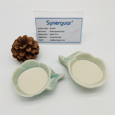 La gomme de guar hydroxypropylée basique avec des performances de coût élevées a une viscosité élevée pour le fluide de fracturation