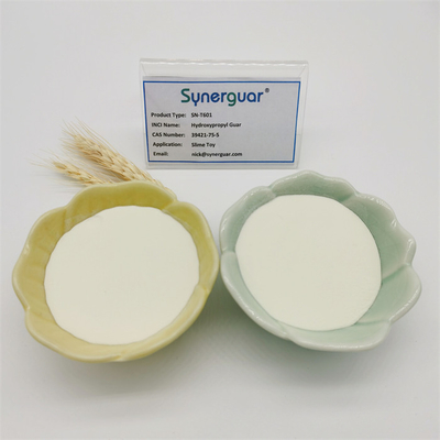 La gomme de guar hydroxypropylique supérieure avec la haute qualité a le niveau élevé de la substitution et du haut transparent pour le jouet de boue