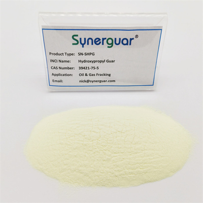 La gomme de guar hydroxypropylique avec de haute qualité a le degré de substitution de grande viscosité et moyen superbe pour l'huile Fracking