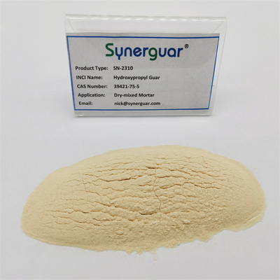 La gomme de guar hydroxypropylique avec rentable a la viscosité moyenne et le degré de substitution supérieur pour le mortier Sec-mélangé