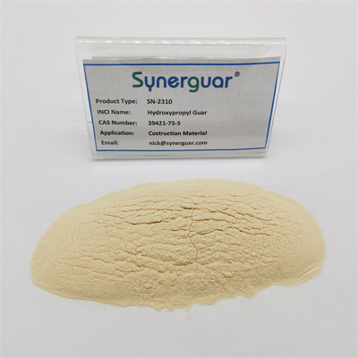 La gomme de guar de base a la viscosité moyenne et le degré de substitution supérieur pour le matériel de Costruction
