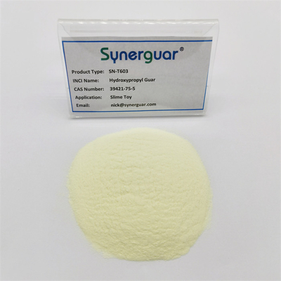 La gomme de guar senior de haute qualité a une viscosité très élevée et un degré moyen de substitution au jouet Slime