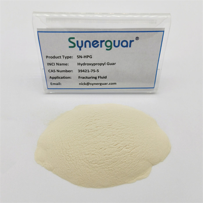 La gomme de guar hydroxypropylée basique avec des performances de coût élevées a une viscosité élevée pour le fluide de fracturation