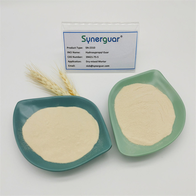 La gomme de guar hydroxypropylique avec rentable a la viscosité moyenne et le degré de substitution supérieur pour le mortier Sec-mélangé