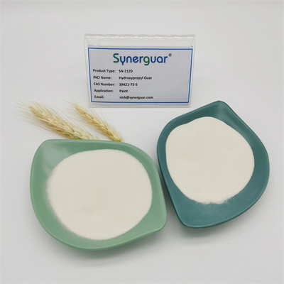 La gomme de guar de base avec des performances de coût élevées a une viscosité élevée et un haut degré de substitution pour la peinture