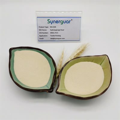 La gomme de guar hydroxypropylique avec la représentation coûtée élevée a la basse viscosité et le bas degré de substitution pour l'impression de tissus
