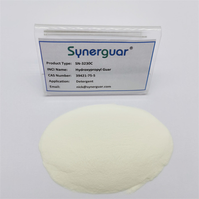Haut transparent de viscosité de dérivés détersifs hydroxypropyliques supérieurs moyens de guar