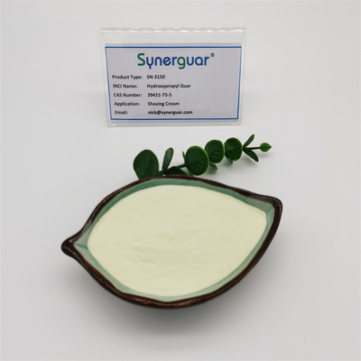 Transparent moyen de crème à raser de cosmétiques hydroxypropyliques carboxyméthyliques supérieurs de guar