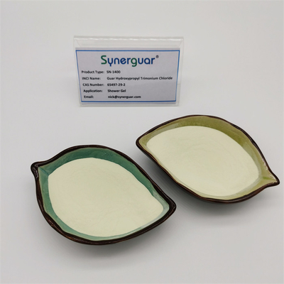 Transparent moyen de poudre de soin personnel de gomme de basse viscosité de gel pur de guar