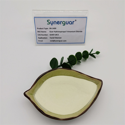 Gomme de guar faciale supérieure de détergent pour épaissir le chlorure hydroxypropylique de Trimonium de basse viscosité