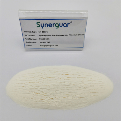 Gomme de soin personnel de chlorure de guar hydroxypropyltrimonium pour le gel de douche