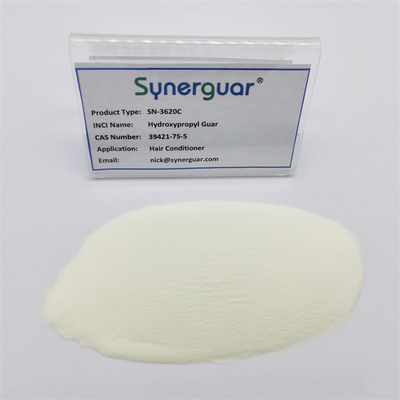 Guar hydroxypropylique de guar de soins capillaires transparent moyen supérieur de viscosité de haut