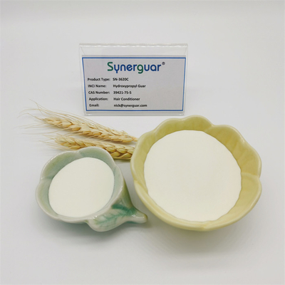 Guar hydroxypropylique de guar de soins capillaires transparent moyen supérieur de viscosité de haut