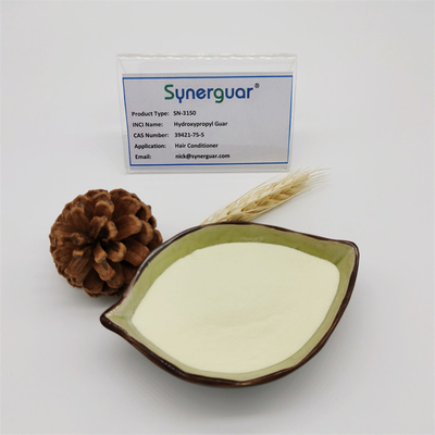 Soins capillaires moyens 39421-75-5 de grande viscosité superbe de guar de substitution hydroxypropylique