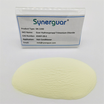 Individu hydratant des modificateurs naturels de rhéologie de guar de Hydroxypropyltrimonium de conditionneur pour cheveux de grande viscosité de chlorure