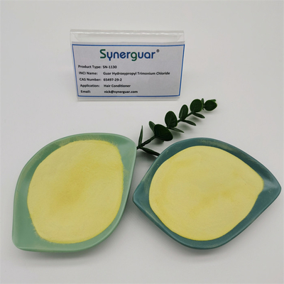 Conditionneur pour cheveux de base de gomme de guar de bas de transparent de guar chlorure hydroxypropylique de grande viscosité de Hydroxypropyltrimonium