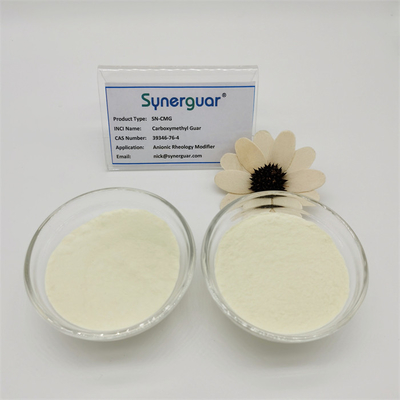 La gomme de guar supérieure a le degré de substitution de grande viscosité et moyen pour le modificateur anionique de rhéologie