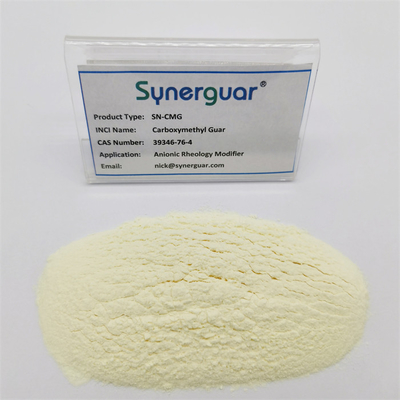 La gomme de guar supérieure a le degré de substitution de grande viscosité et moyen pour le modificateur anionique de rhéologie