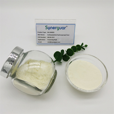 La gomme de guar carboxyméthylique avec de haute qualité a le degré de substitution de grande viscosité et moyen pour rompre le fluide