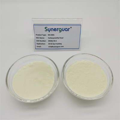 La gomme de guar carboxyméthylique supérieure avec de haute qualité a le degré de substitution de grande viscosité et moyen pour l'huile Fracking