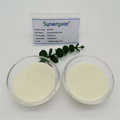 La gomme de guar carboxyméthylique supérieure avec de haute qualité a le degré de substitution de grande viscosité et moyen pour le fluide de forage