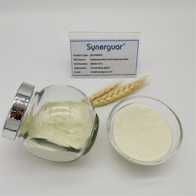 La gomme de guar carboxyméthylique avec de haute qualité a le degré de substitution de grande viscosité et moyen pour réticuler l'agent