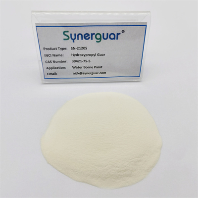 La gomme de guar avec la représentation coûtée élevée a de grande viscosité et le niveau élevé de substitution pour la peinture soutenue pareau