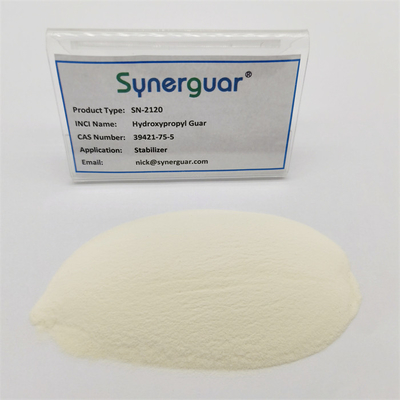 La gomme de guar d'hydrate d'individu avec rentable a de grande viscosité et le niveau élevé de substitution pour le stabilisateur
