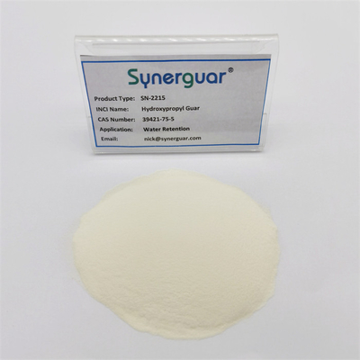 Individu moyen de viscosité hydratant guar jaunâtre E412 de plastifiant imperméable