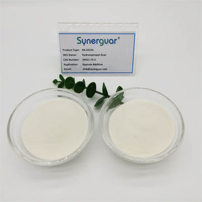 Additif non auto-hydratant de gypse de poudre de pâte de gomme de guar de substitution élevée