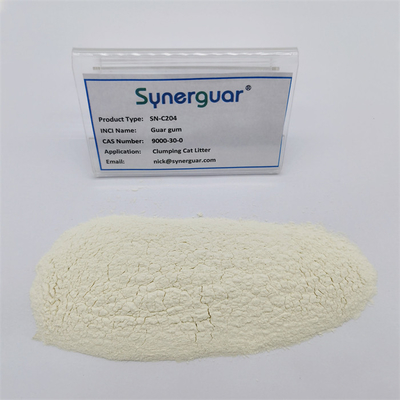 Poudre organique de groupement supérieure de gomme de guar de viscosité de Pet Litter High d'agent