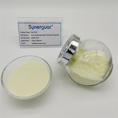 La gomme de guar supérieure avec de haute qualité a la viscosité et le niveau élevé moyens de substitution pour l'adoucissant
