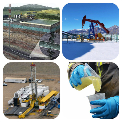 La gomme de guar Fracking avec de haute qualité a le degré de substitution de grande viscosité et moyen superbe pour réticuler l'agent