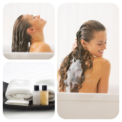 Transparent de soins capillaires de guar de shampooing le bas saupoudrent les cheveux hydroxypropyliques de chlorure de Hydroxypropyltrimonium