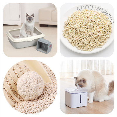 Poudre pure groupant l'agent en masse compacte In Cat Litter, bonne groupant les agents en masse compacte gélifiants d'effet