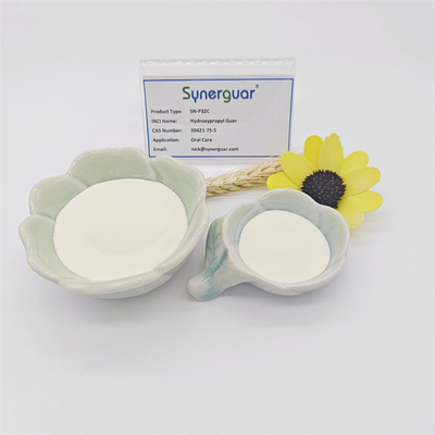 Transparence Poudre de gomme de guare Viscosité élevée Excellente tolérance au sel Pour le dentifrice