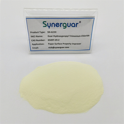 Le polymère naturel de CAS n° 65497-29-2 a un degré moyen de substitution de l'agent de résistance à sec dans la fabrication du papier