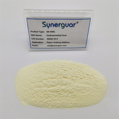 Carboxymethyl Guar Of CAS N° 39346-76-4 Pour l'agent de résistance à l'humidité dans les applications de fabrication du papier